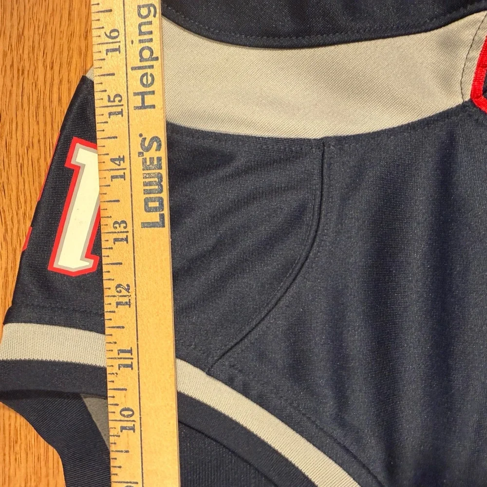Nike Tom Brady New England Patriots Jersey Women Small Navy Blue NFL On Field 12